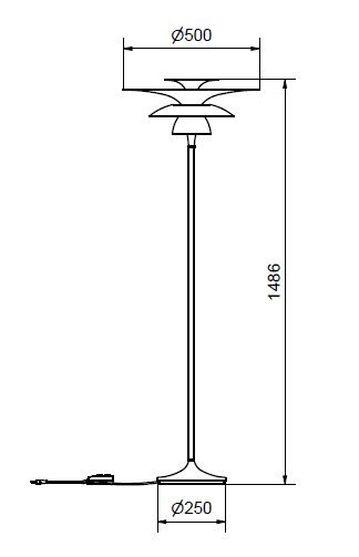 Picasso floor lamp spec 