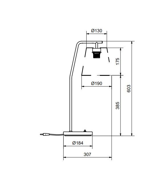 valiant table lamp spec