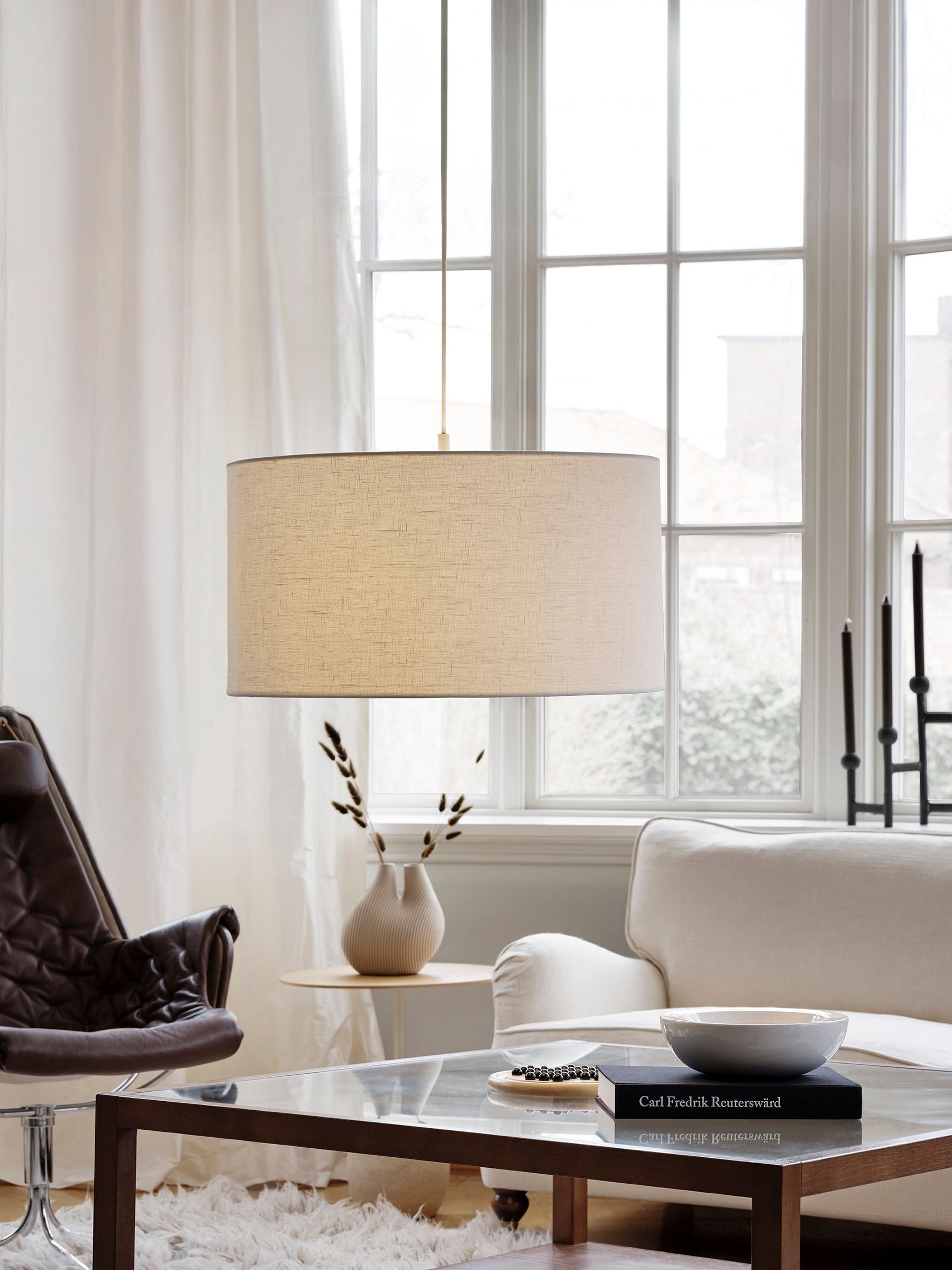 Soft Pendant in a living room