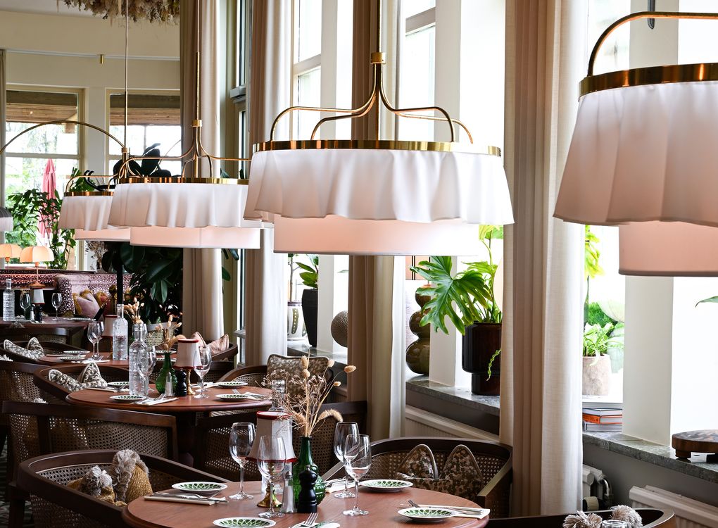 Belid Lighting Group – premiumbelysning som förenar hantverk och design, installerad i Hjortvikens restaurang.