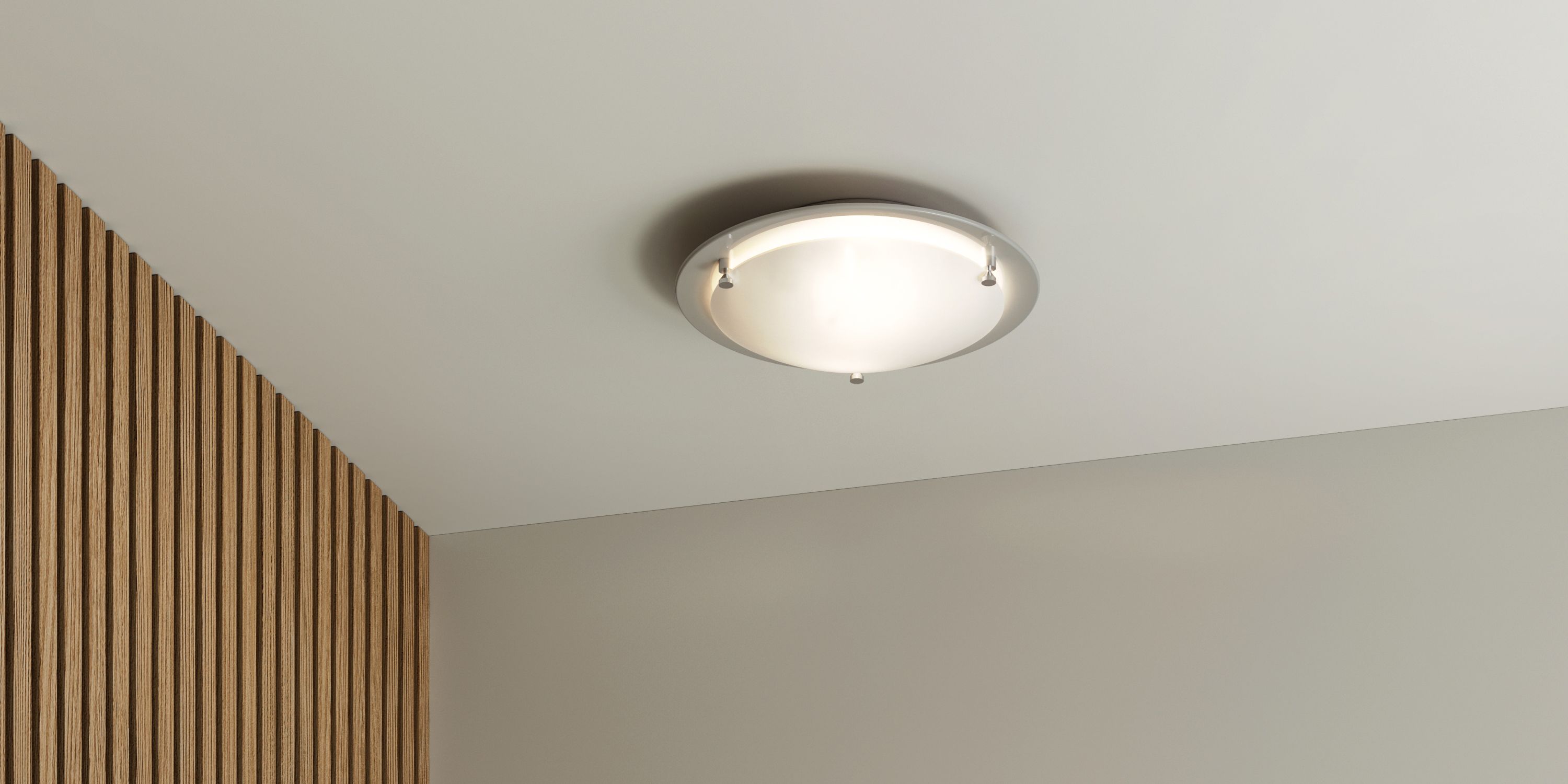 Black ceiling lamp 