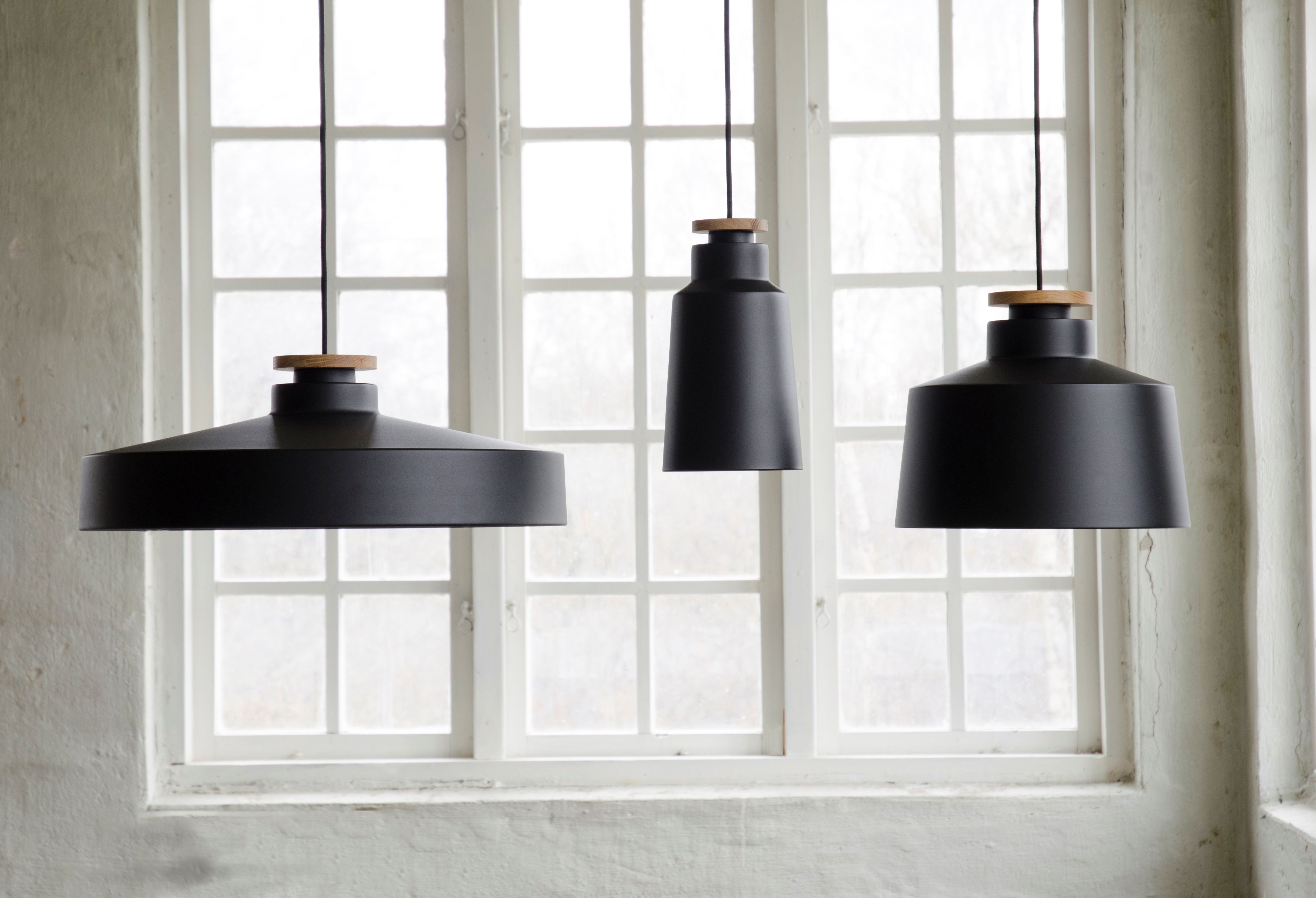 Black pendants 