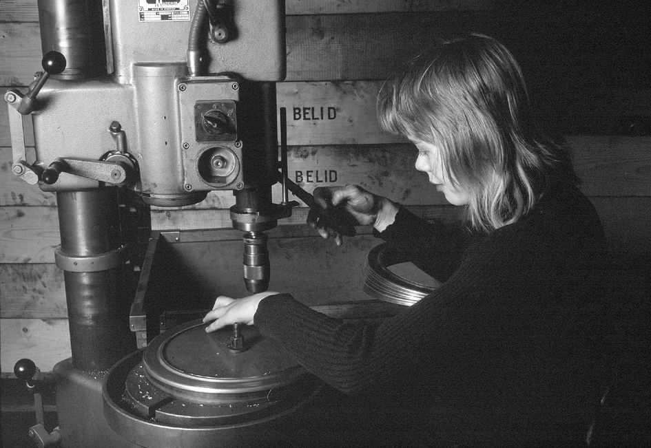 Gammalt kort ifrån produktionen