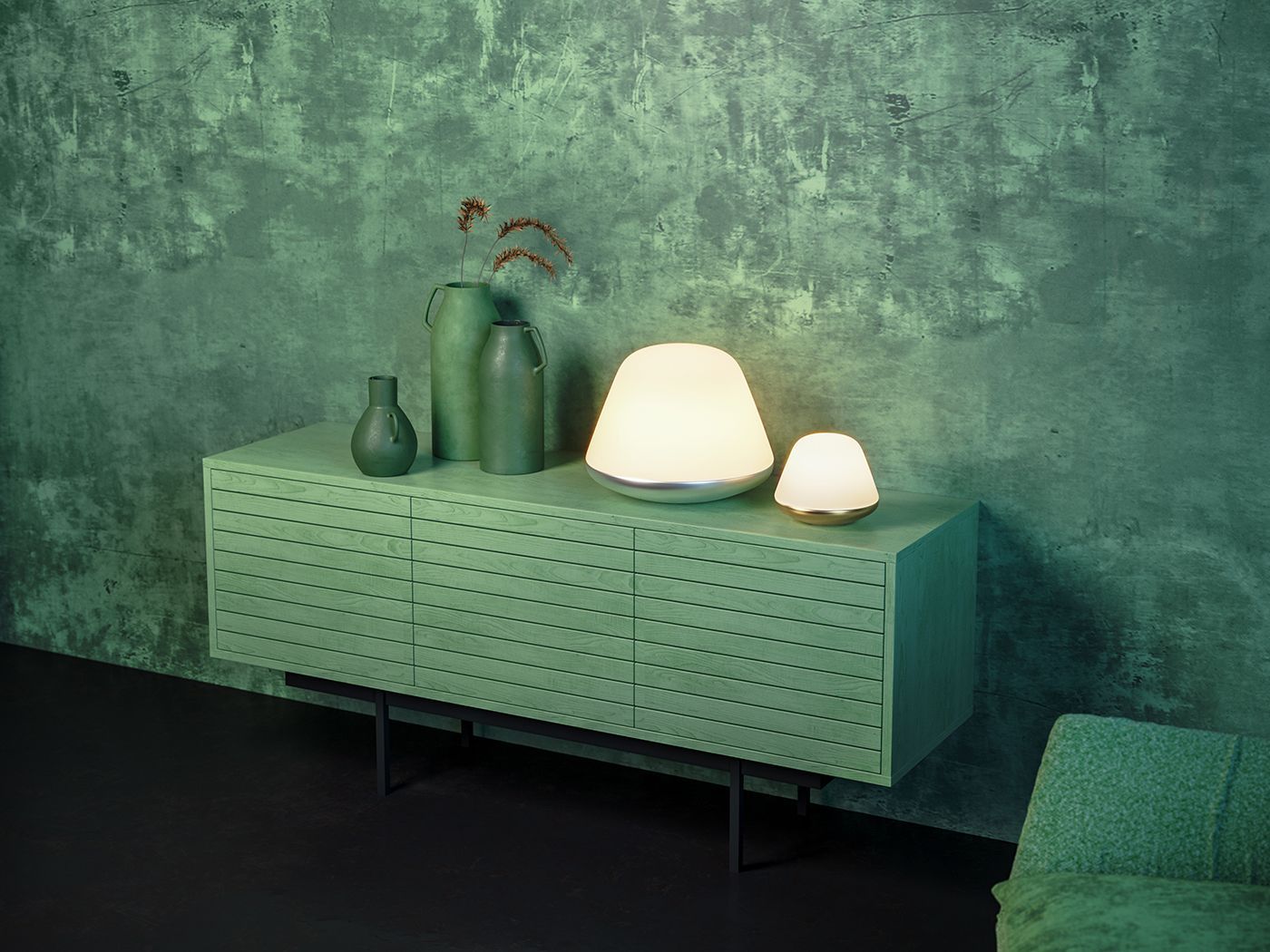 Bloom Table Lamp Small H17