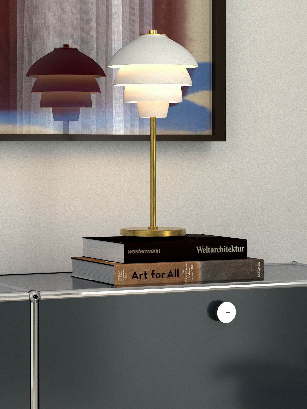 Valencia bordslampa från Belid – skandinavisk designbelysning med mjukt, behagligt ljus för sidobord, vardagsrum och moderna interiörer