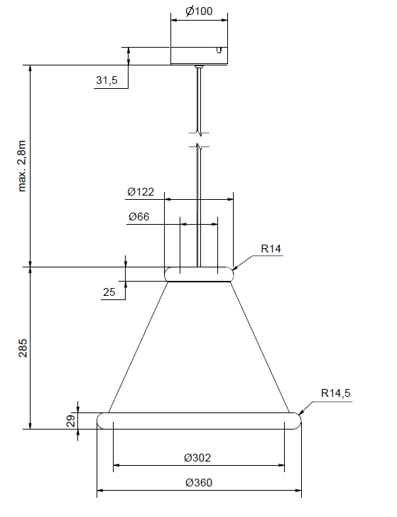 Belle pendant spec.