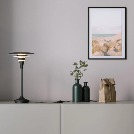 Diablo table lamp at the sideboard 