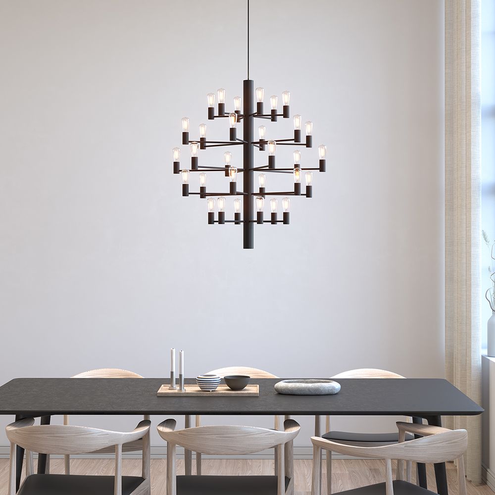 Manola 30 black in kitchen