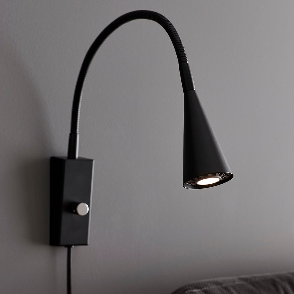 Ledro wall lamp black 