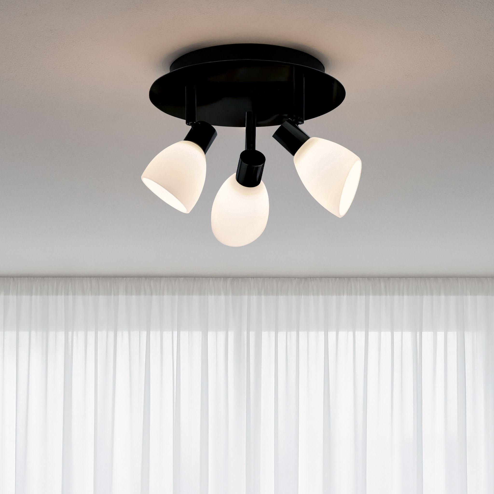 Spotlight in ceiling