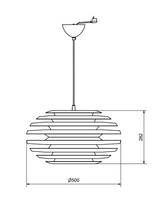 Ellipse pendant spec