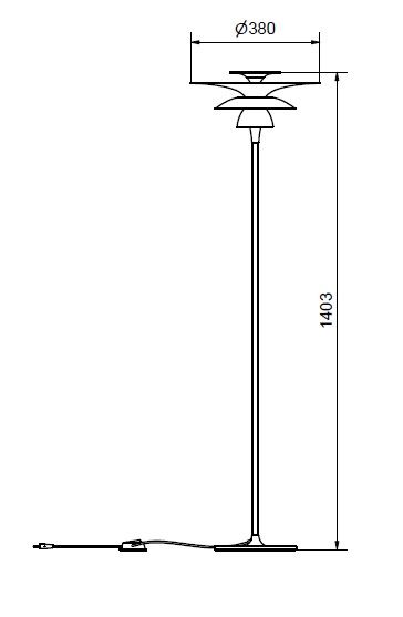 Picasso floor lamp spec