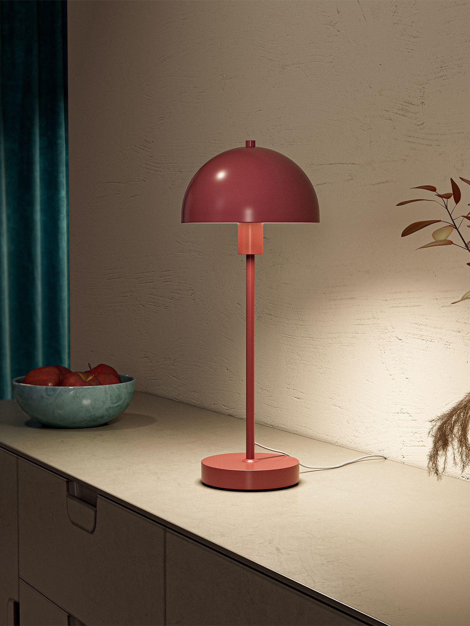 Vienda table lamp in autumn leaf