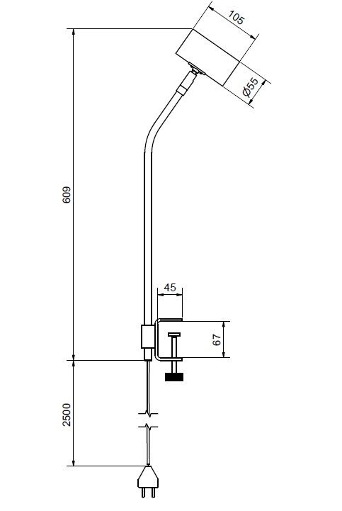 Tyson table lamp spec