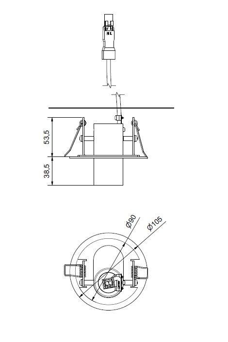 Cato Led recessed dimensional 