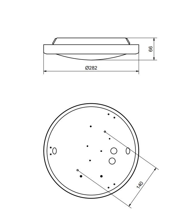 Ceiling lamp dimensional 