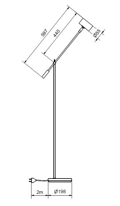 Tyson floor lamp spec