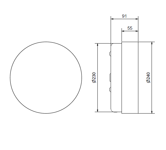 RoomMate wall lamp spec 