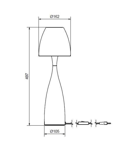 Anemon table lamp spec