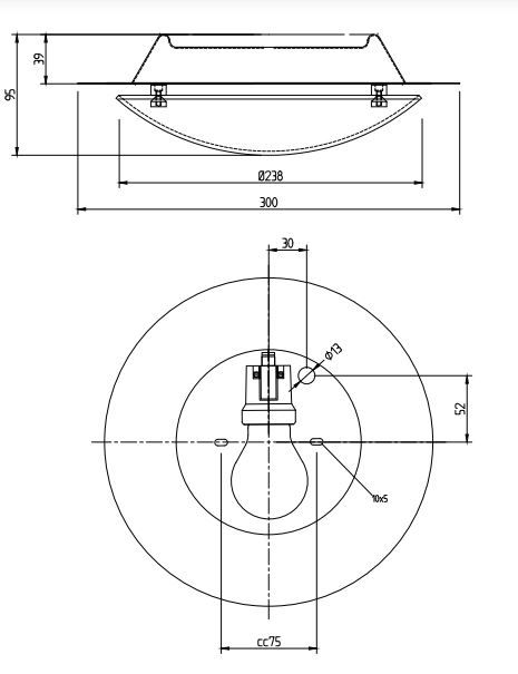 Cirklo ceiling spec