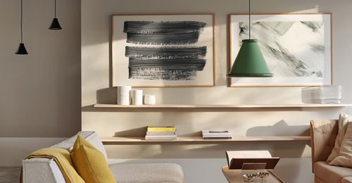 Tre vita Diablo taklampor