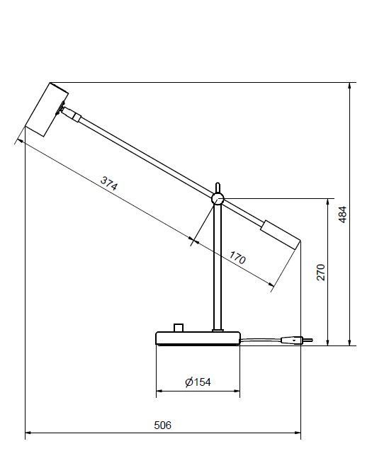 Cato table lamp spec 