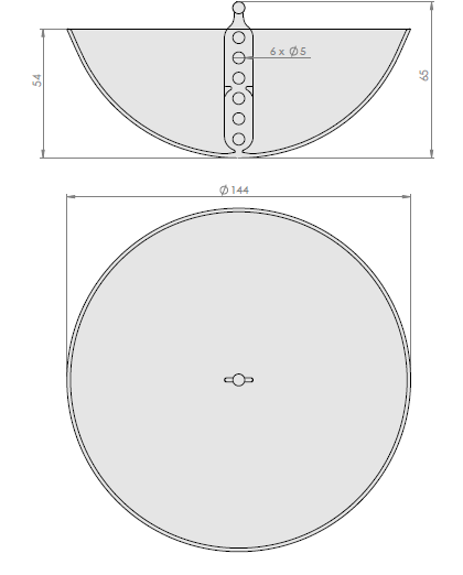 CableCup Hide spec image