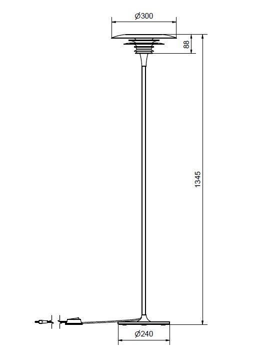 Diablo floor lamp spec