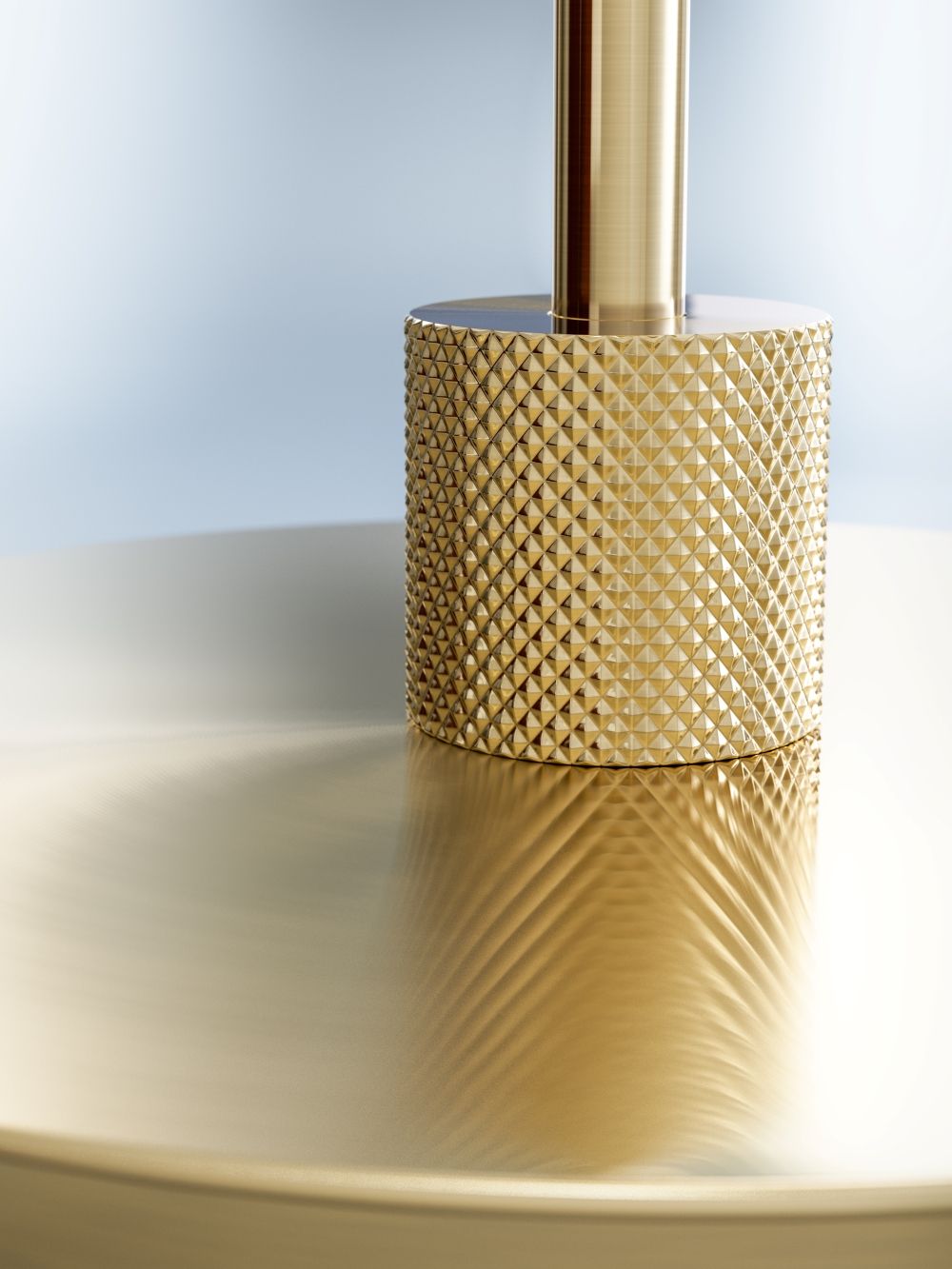 Detail of table lamp