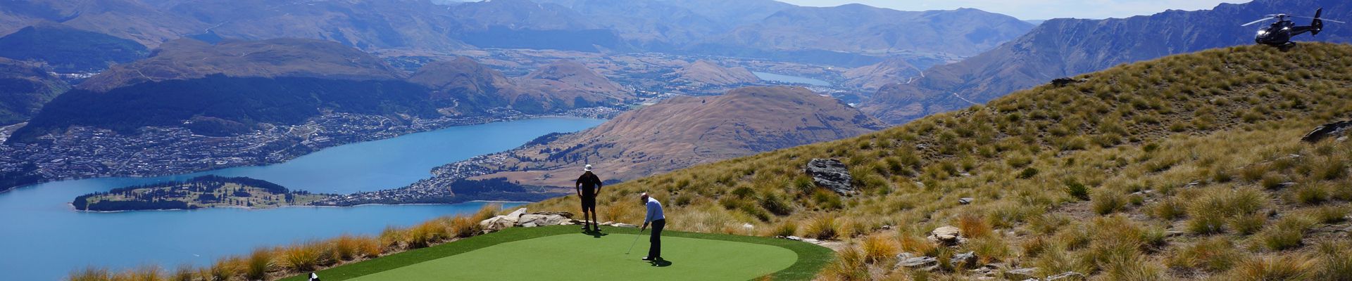 Over The Top Golf in the mountains above Queenstown