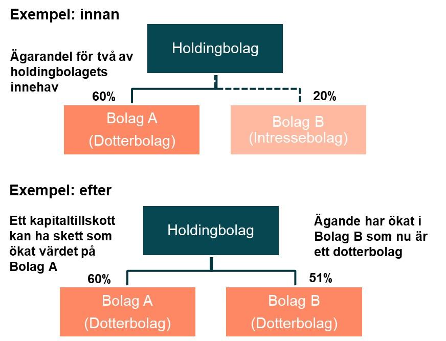Ägarfinansiering till holdingbolag
