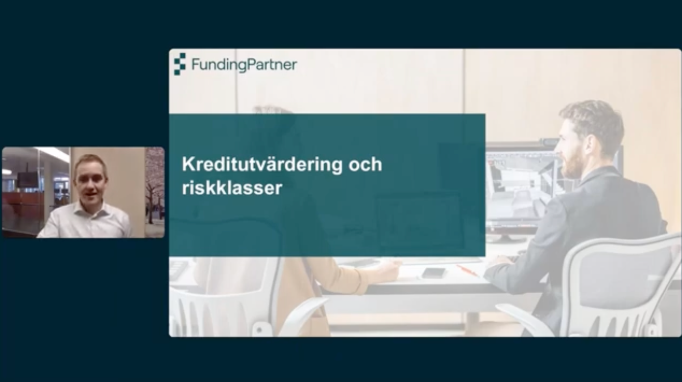 Webinar - Kreditutvärdering och riskklasser 