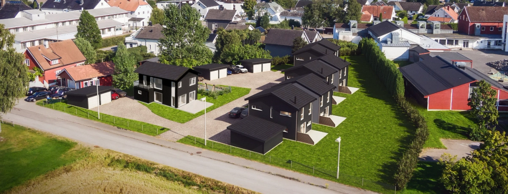 TØNSBERG: Slik vil prosjektet på Temsengen se ut når det er ferdig.
