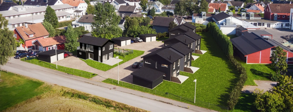 TØNSBERG: Slik vil prosjektet på Temsengen se ut når det er ferdig.
