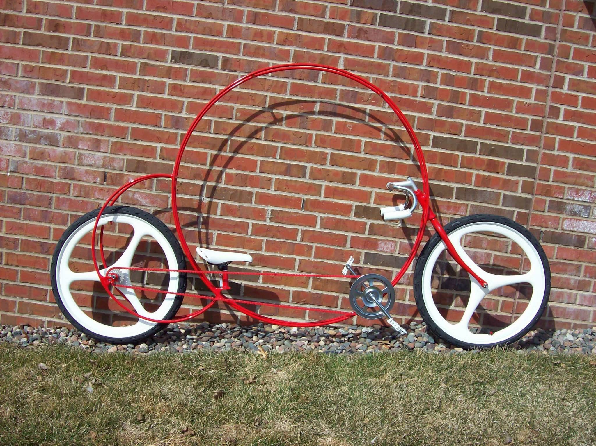 Circle Bike Paint Job