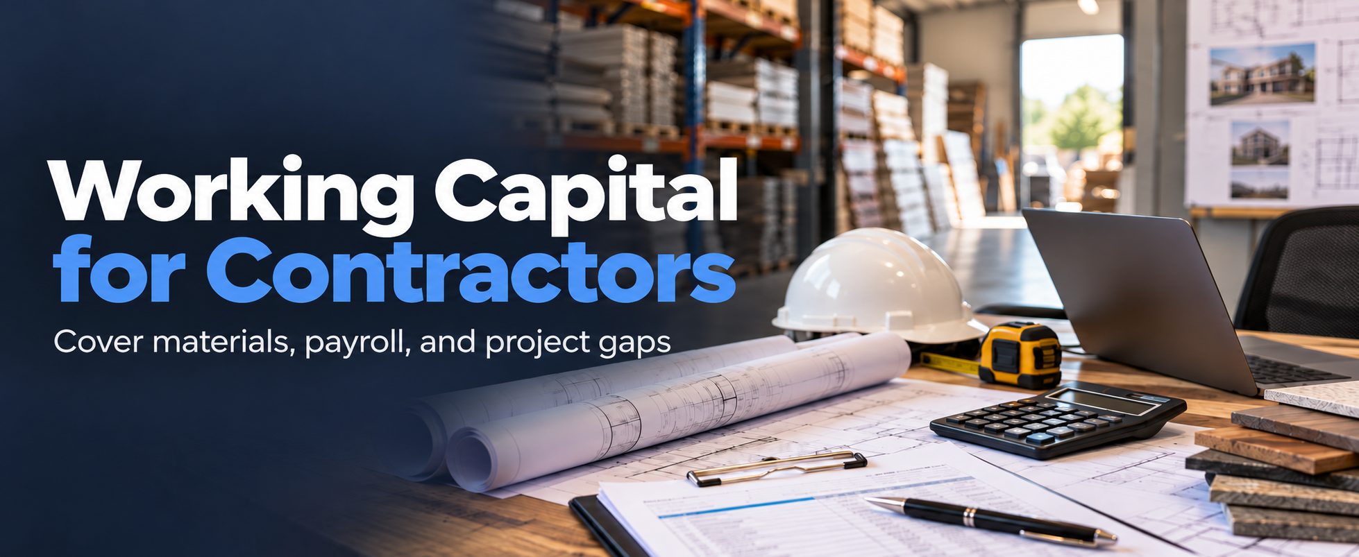 Working Capital for Contractors: How to Cover Materials, Payroll, and Project Gaps featured image