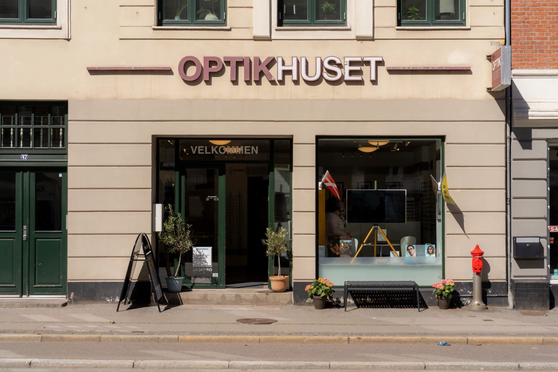 Book din gratis synstest hos Optikhuset på Frederiksberg