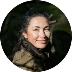 Porträtt av Stine Marcinkowski Pettersson.