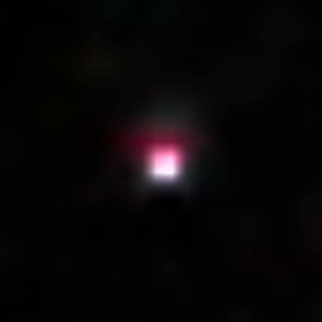 A digitally rendered square, feathered at its edges, with a fusion of soft white and rosy pink tones, is centrally placed ...