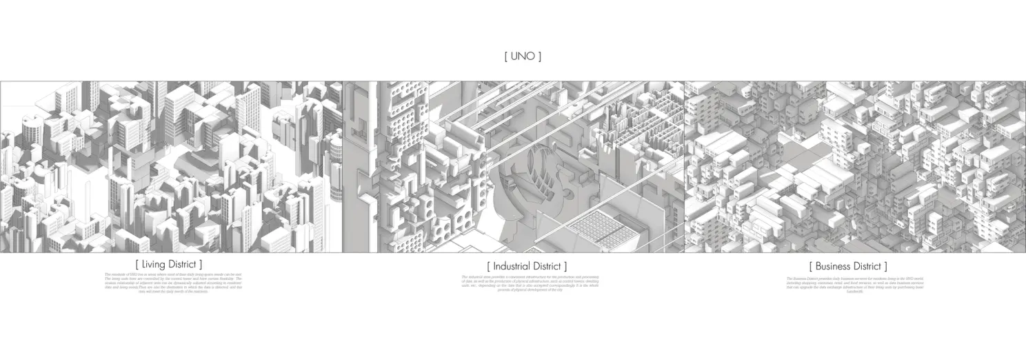 Three snapshots of different infrastructures prominently displayed. Snapshot one showcases residential buildings in the li...