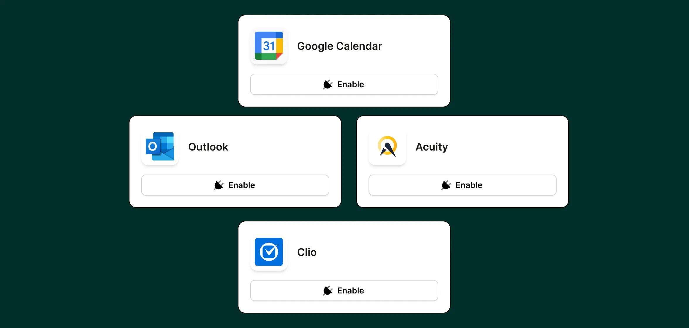 Screenshot of small business phone system with an auto attendant that can connect to calendars for scheduling