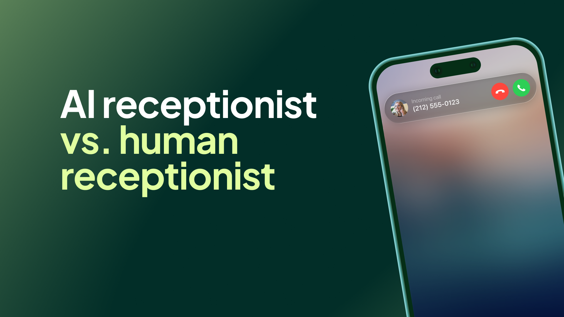 AI receptionist vs human receptionist: which is better for your business?