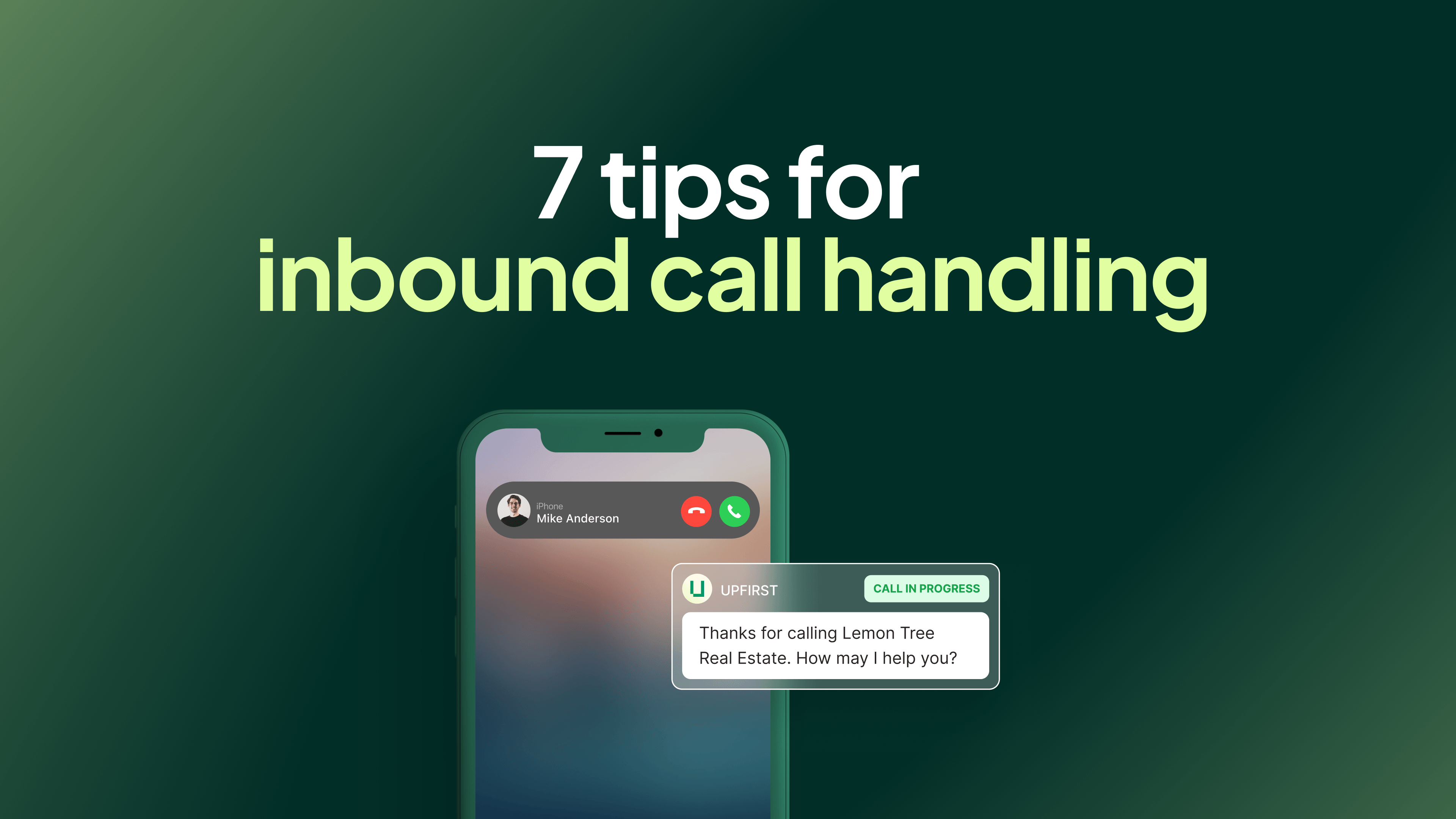 7 tips for inbound call handling