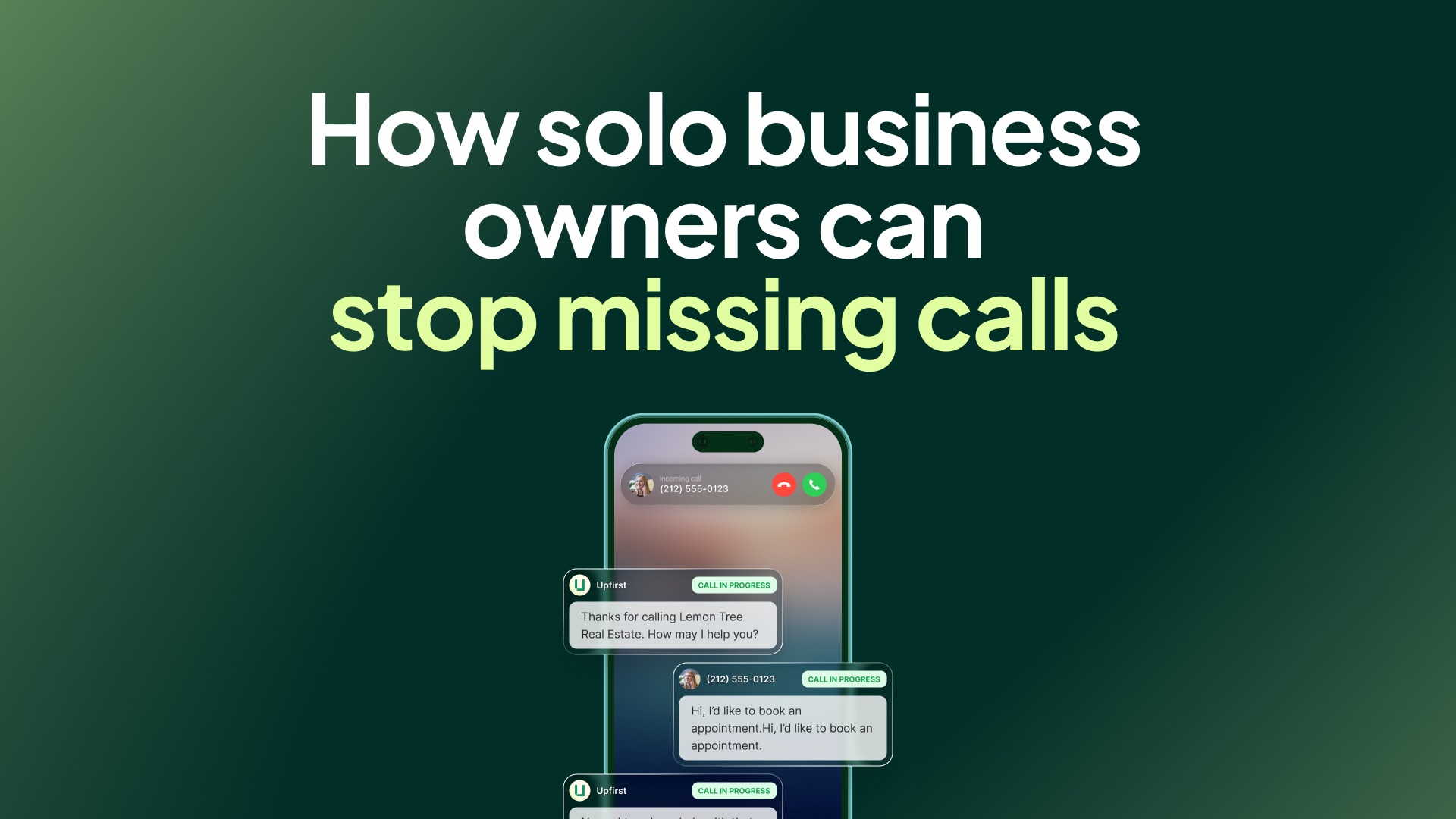 How solo business owners can stop missing calls while working with clients