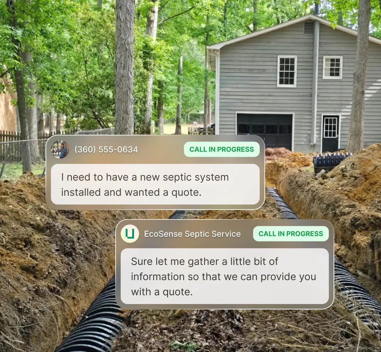 A live call transfer is occurring for a property manager. Their receptionist calls them to report that one of their tenants is having issues with their water heater, and they have the option to accept the call transfer or not.