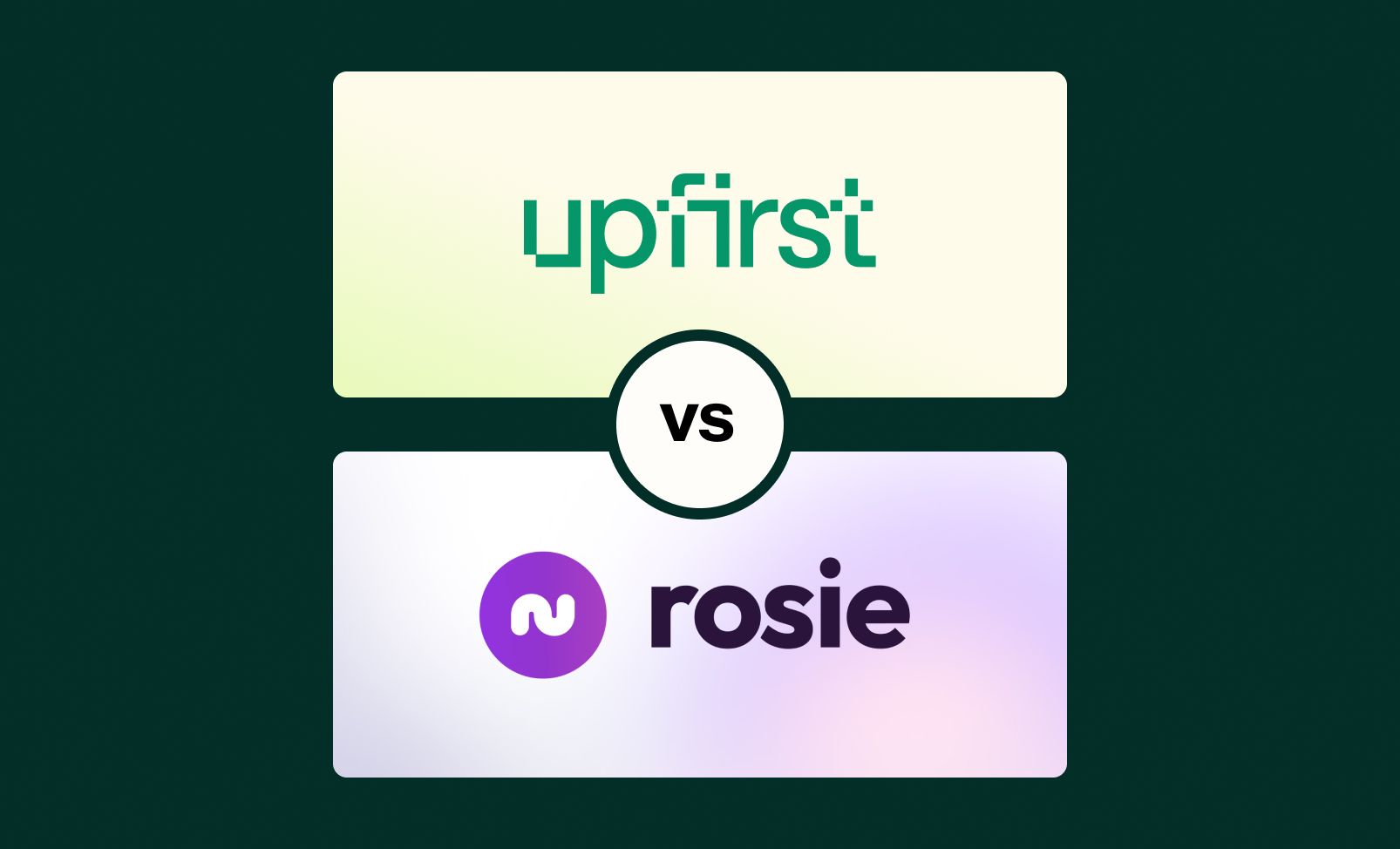 Upfirst vs Rosie: Which is best? (2026)