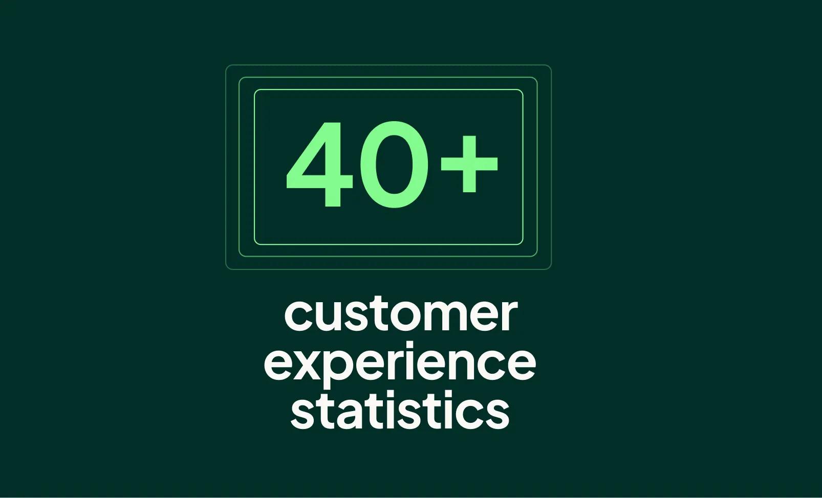 40 insightful customer experience statistics (original data 2025)