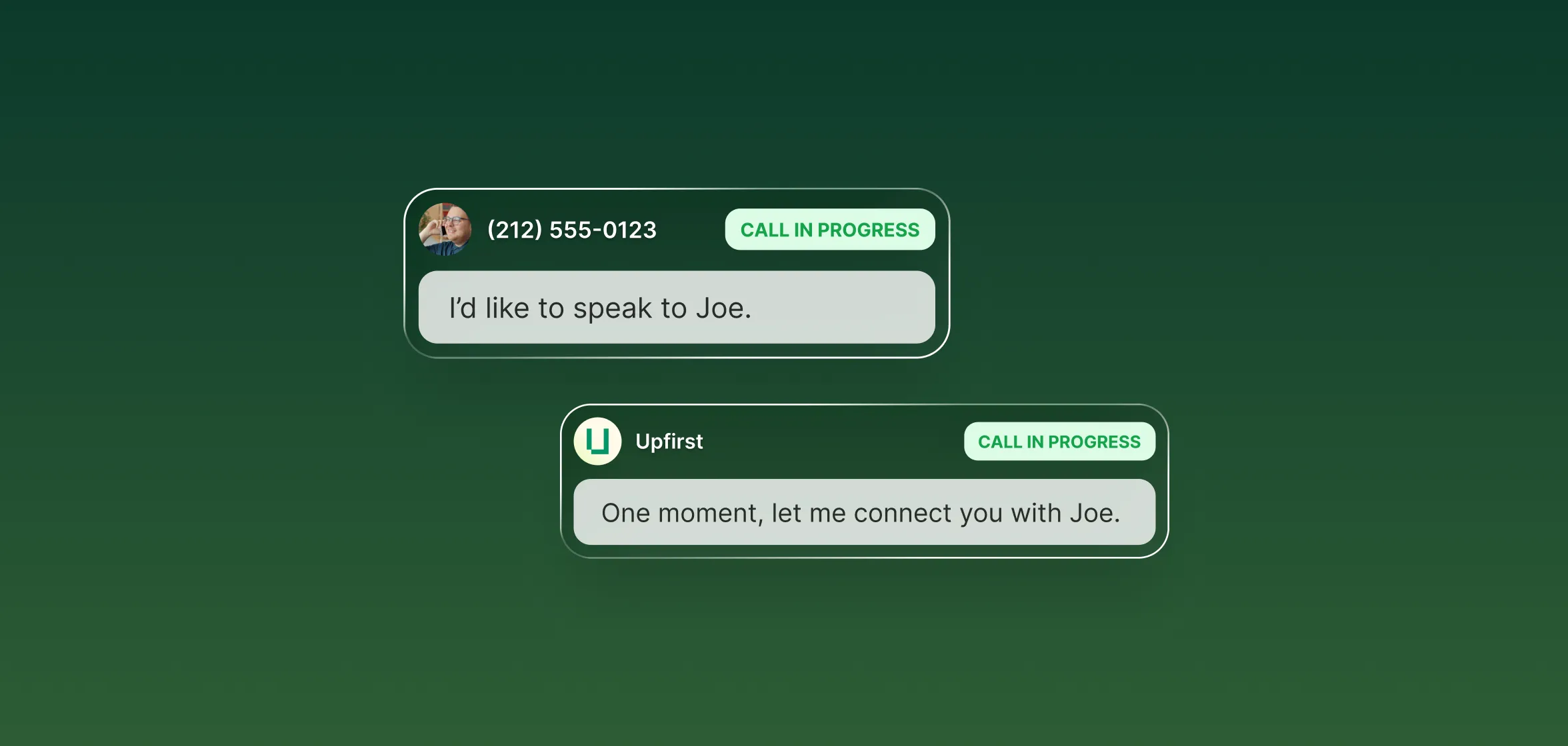 AI receptionist greeting an incoming call for Lemon Tree Real Estate, demonstrating 24/7 answering service for realtors.