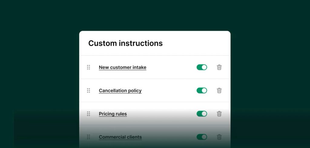 Call transfer rule setup for a real estate agent, showing how to forward tour requests or property inquiries to a mobile number.