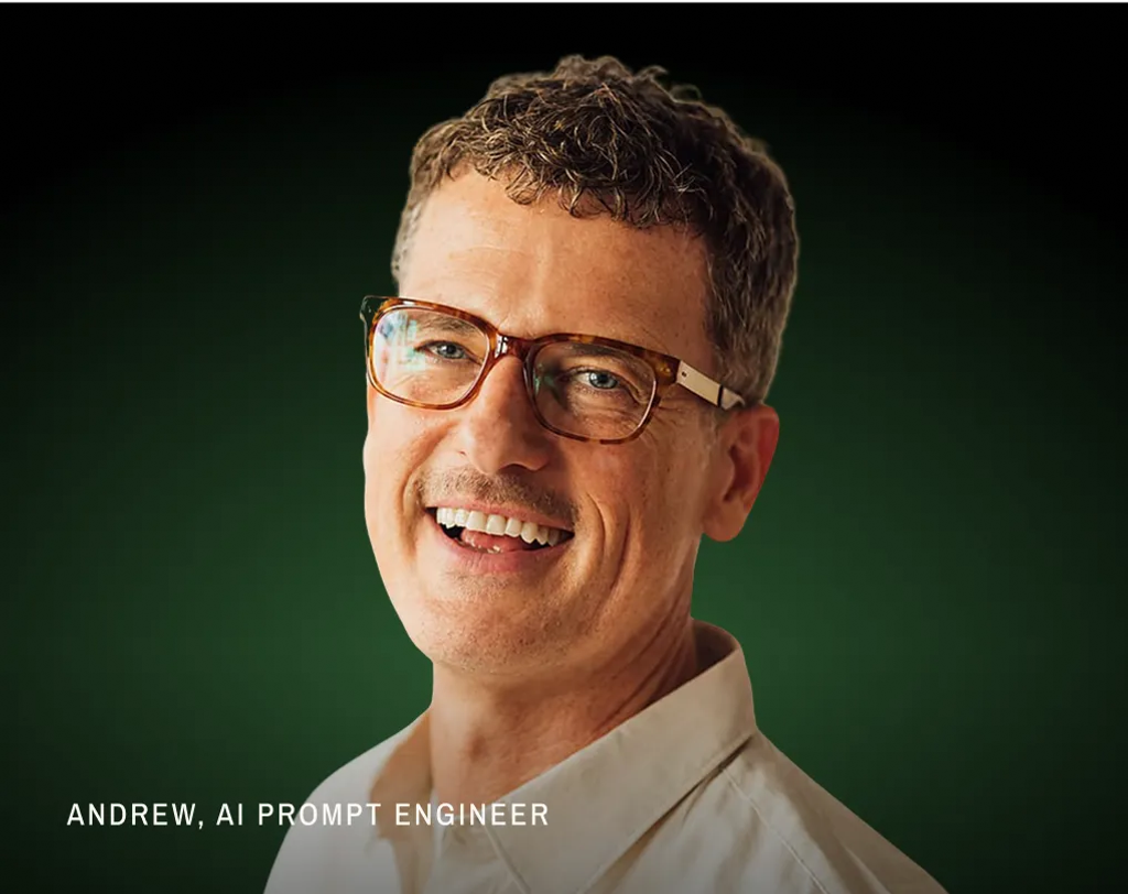 Andrew, Upfirst's AI answering service prompt engineer